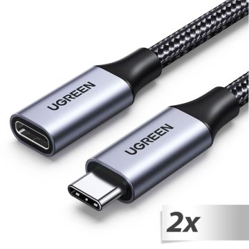 2x1 UGREEN USB-C 3.1 Extension Cable