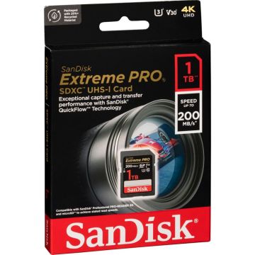 SanDisk Extreme Pro SDXC 1TB UHS-I C10 U3 V30