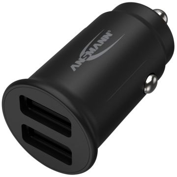 Ansmann Auto lādētājs CC212 2xUSB 2400mA 1000-0030