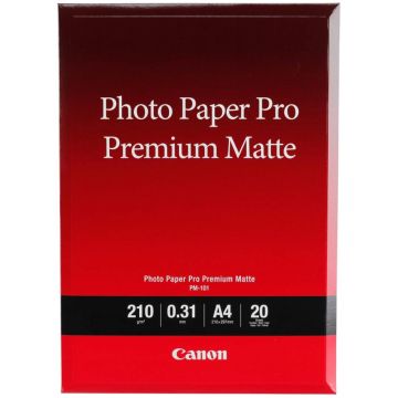 Canon PM-101 Pro Premium matēts A4, 20 loksnes, 210 g