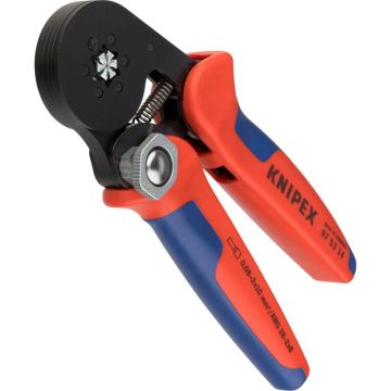 Knipex automātiskās presēšanas knaibles stiepļu galu uzmavām