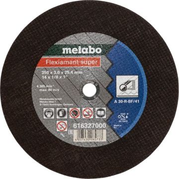 Metabo Flexiamant super 350x3,0x 25,4 tērauds