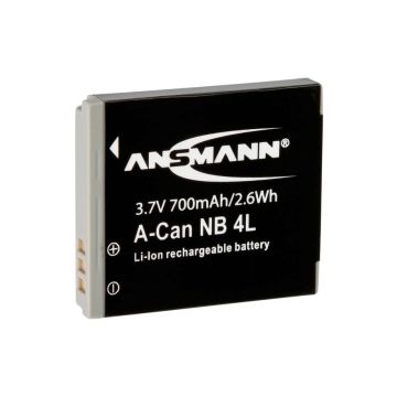 Ansmann A-Can NB-4L Akumulators, 3,7V, 750mAh (Canon fotoaparātiem)