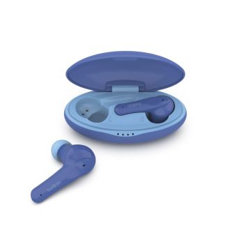 Belkin Soundform Nano Bērnu Bezvadu Bluetooth Ausīs Ieliekamās Austiņas, Zilas