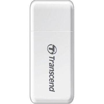 Transcend karšu lasītājs USB 3.0 SDHC/XC microSDHC/XC UHS I balts