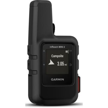 Garmin inReach Mini 2 Melna Kompakta Satelīta Komunikācijas Ierīce ar SOS Funkciju, Bluetooth