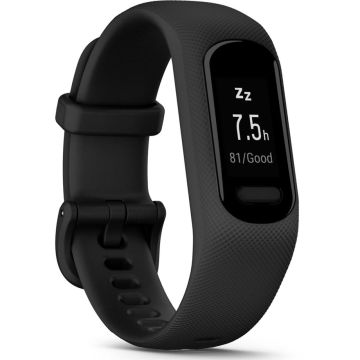 Garmin vivosmart 5 Viedaproce L, 0.41" OLED Ekrāns, 7 Dienu Baterija, Pulsa Oksimetrs, GPS (no tālruņa), iOS/Android, Melna