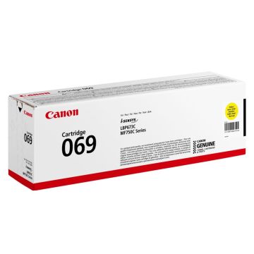 Canon Toner Cartridge 069 Y yellow lāzerprinteru toneris