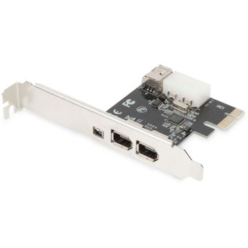 Digitus PCI Express karte ar 4 Firewire portiem, EEE 1394