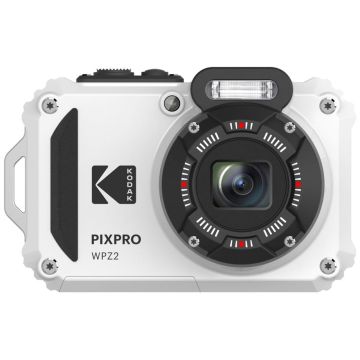 Kodak PixPro WPZ2 Ūdensizturīga Digitālā Kamera , 16MP, 2.7" Ekrāns, 1080p Video, Balta