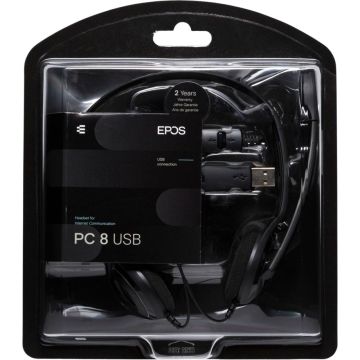 EPOS PC 8 USB Austiņas ar Mikrofonu