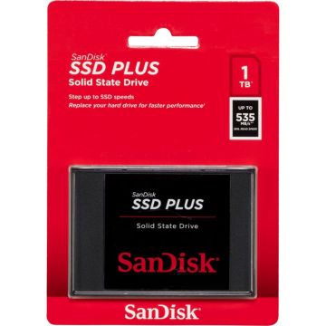 SanDisk SSD Plus 1TB lasāms 535 MB/s SDSSDA-1T00-G27