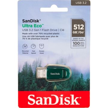 SanDisk Ultra Eco Drive 512GB USB 3.2 100MB/s SDCZ96-512G-G46