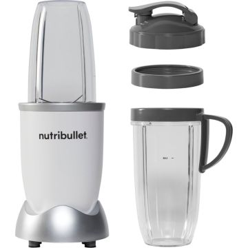 nutribullet NB 907W galda blenderis, balts, 900 ml tilpums, 900W, komplektā ar trauku un vāciņu