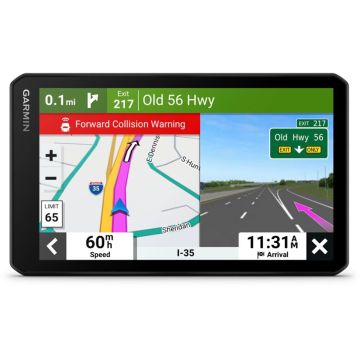 Garmin DriveCam 76 Ielu Navigācija ar 7" (17.8 cm) Skārienjutīgo Ekrānu, Iebūvētu Kameru, Eiropas Kartēm