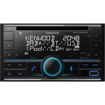 Kenwood DPX7300DAB Auto Radio ar 4 x 50W DAB+, Bluetooth un USB Atskaņošanu