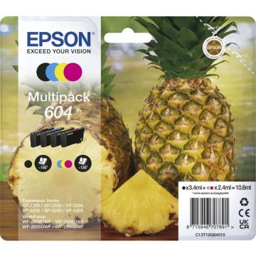 Epson multipaka 4 krāsas 604 T10G6