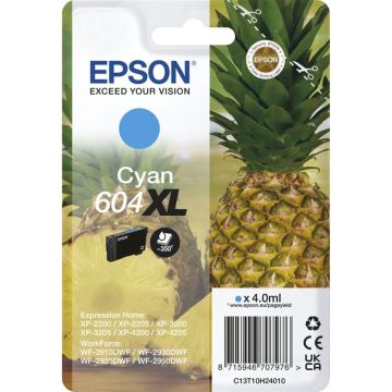 Epson tinte cyan 604 XL T10H2