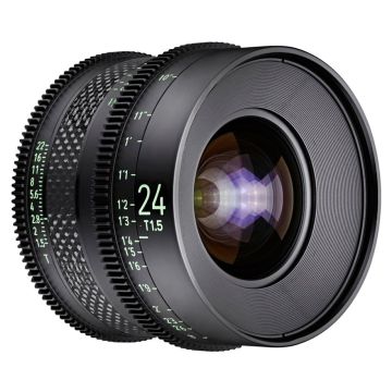 Samyang XEEN 24mm T1.5 CF Cinema Objektīvs paredzēts PL, Pilna Kadra