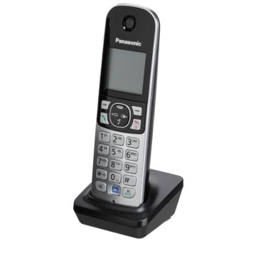 Panasonic KX-TG681EXB bezvadu fiksētais telefons ar 1 klausuli melns