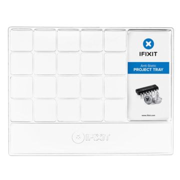 iFixit Antistatic Project Tray ar 20 novietnēm skrūvēm un detaļām