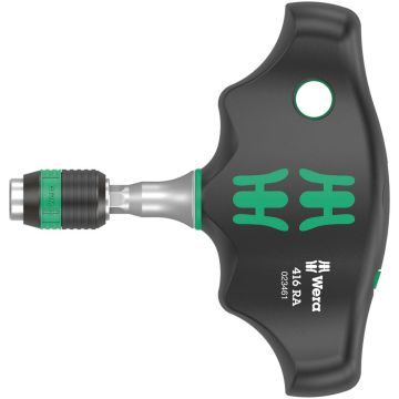 Wera 416 RA T-veida rokturis Rapidaptor Bitholding Screwdrive