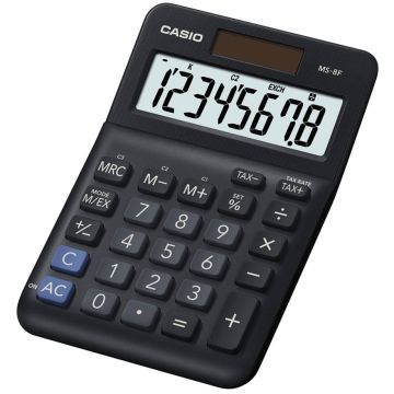 Casio MS-8F Mazs Galda kalkulatori ar lielo displeju