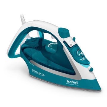 Tefal FV 2867 Express Steam gludeklis ar 2400W jaudu, vertikālo tvaika funkciju un 180 g/min tvaiku, melns