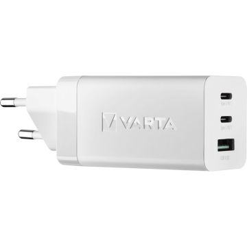 Varta High Speed lādētājs, 65W GaN, 2x USB-C + USB-A