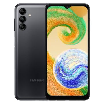 Samsung Galaxy A04s, 6.5" Ekrāns, 3GB RAM, 32GB Atmiņa, Android 12, Melna