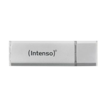 Intenso alumīnijs Line sudrabs 8GB USB 2.0 zibatmiņa