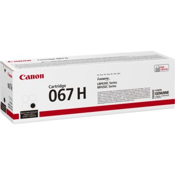 Canon tonera kasetne 067 H BK melnā tonera kasetne ar lielāku ietilpību