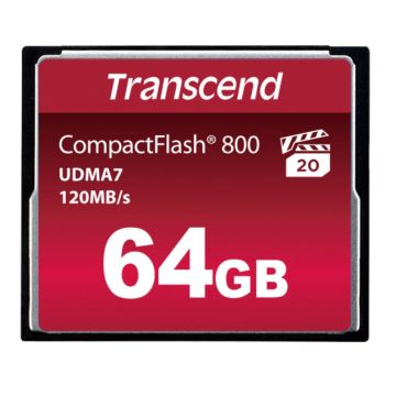 Transcend Compact Flash 64GB 800x