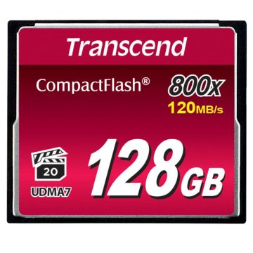 Transcend Compact Flash 128GB 800x