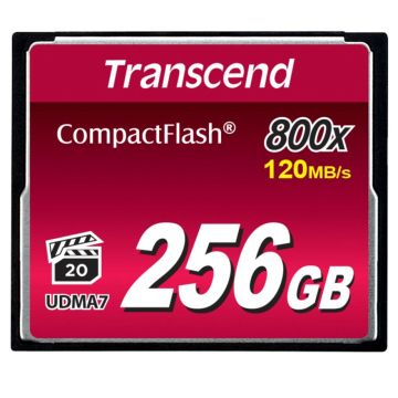 Transcend Compact Flash 256GB 800x