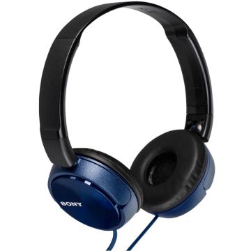 Sony MDR-ZX310 Austiņas, Pāri Ausīm, Vadu, Zilas