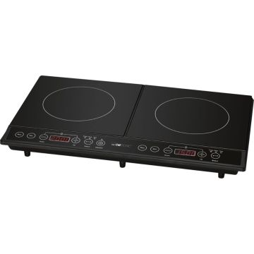 Clatronic DKI 3609 indukcijas dubultplīts melna