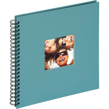 Walther Fun Grāmatas veida albums 30x30 cm, 100 lapas, zilganzaļš  FA208K