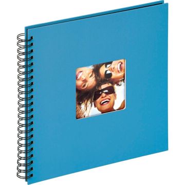 Walther Fun Spirālveida albums 26x25 cm, 40 melnas lapas, zils  SA108L