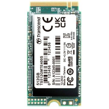 Transcend SSD MTE400S 512GB NVMe PCIe Gen3x4 3D