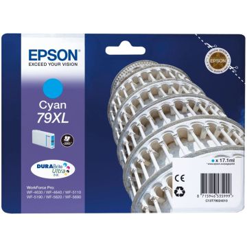 Epson DURABrite UltraINK 79 XL tinte cyan T7902