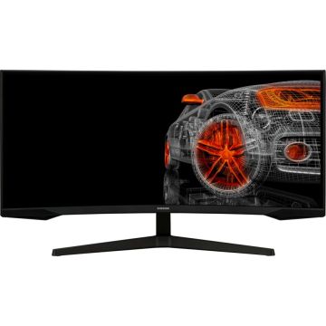 Samsung C34G55TWWP, 34" Gaming monitors, 3440 x 1440 px, 100 Hz, VA