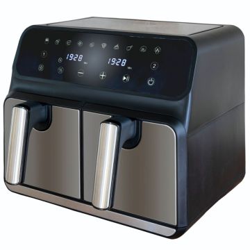 Unold 58685 Airfryer (karstā gaisa fritieris) Twin Zone, 2400W, 8 l, divas zonas, digitālā vadība