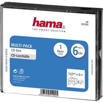 Hama CD kastīte 6 diskiem