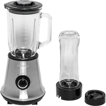 Severin SM 3737 multimikseris un smoothie blenderis, 1,5 L tilpums, 500W, komplektā ar pārnēsājamo trauku