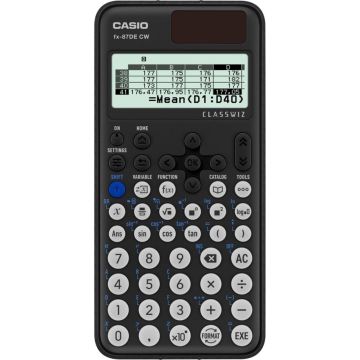 Casio FX-87DE CW Cinka kalkulators ar paplašinātām funkcijām