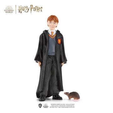 Schleich Wizarding World Ron Weasley & Scabbers 42634