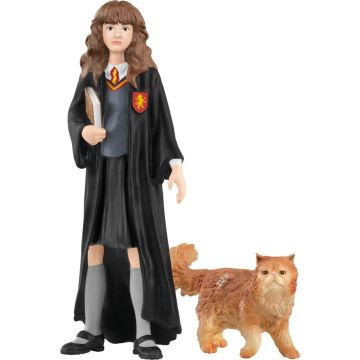 Schleich Wizarding World Hermione Granger & Crookshanks 42635