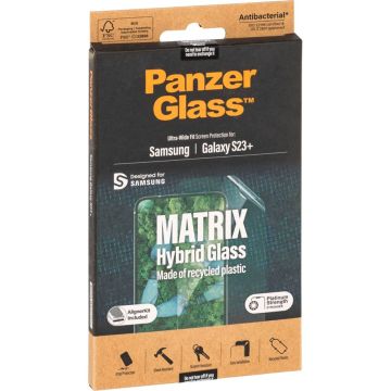 PanzerGlass Matrix hibrīda stikls Galaxy S23+