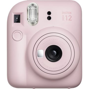 Fujifilm Instax Mini 12 Momentfoto Kamera ziedu rozā